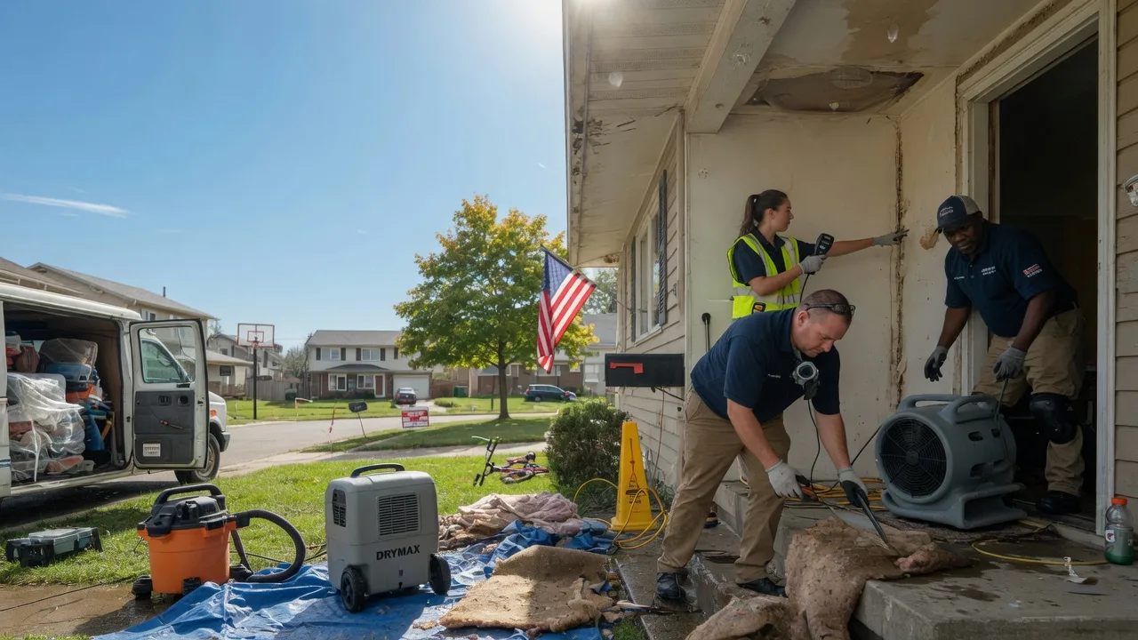 Water Damage Restoration in Blackwater, VA near me